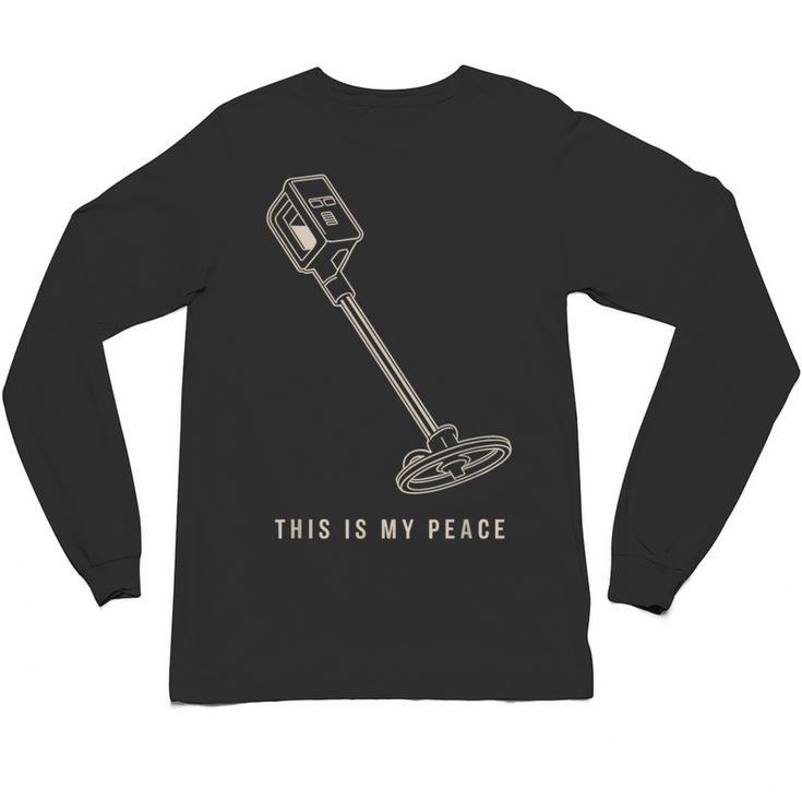 Introvert Metal Detector Hobbyist Quiet Detectorist Unisex Long Sleeve T-Shirt