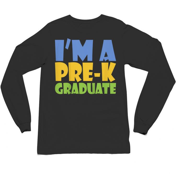Kids Pre-K Graduate Shirt For Graduation 2018 Unisex Long Sleeve T-Shirt