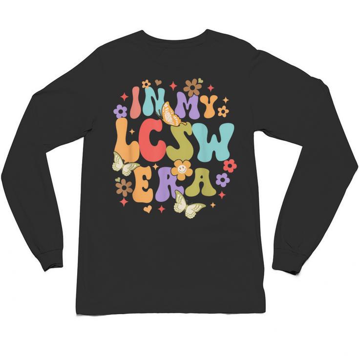 LCSW Grad Social Worker Graduation In My LCSW Era Unisex Long Sleeve T-Shirt