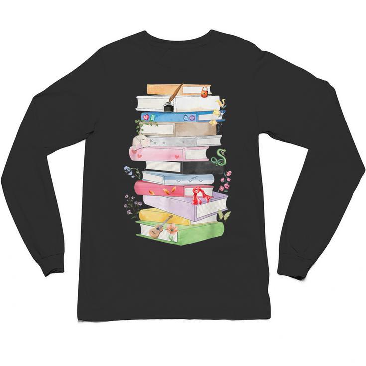 Life Of A Reader Book Lovers Book Nerds Bookworm Unisex Long Sleeve T-Shirt