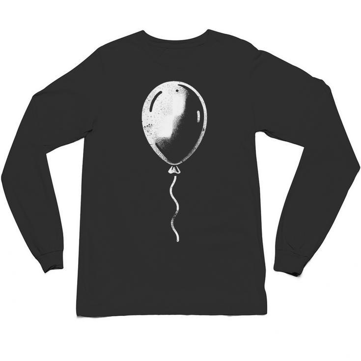 Lone Balloon Celebration Individualistic Introvert Party Unisex Long Sleeve T-Shirt