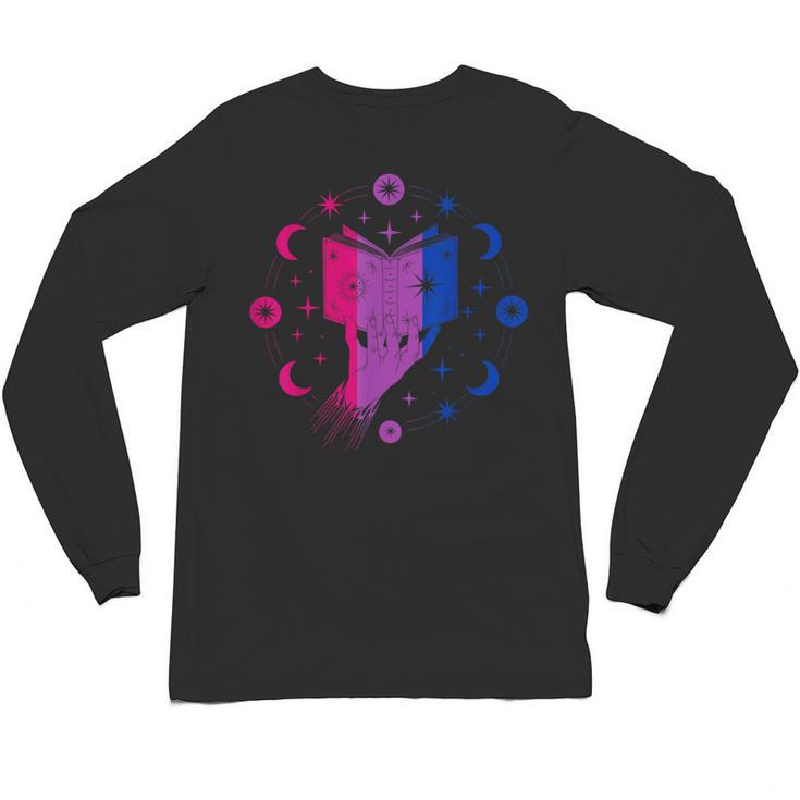 Magic Bi-Pride Book Of Cosmic Energy Unisex Long Sleeve T-Shirt