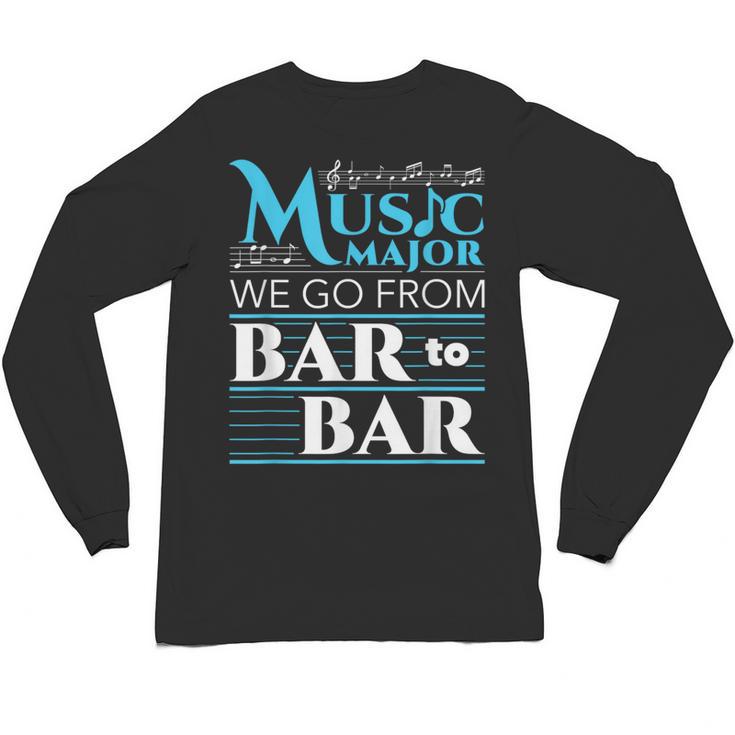 Music Major Student Pun Graduation Unisex Long Sleeve T-Shirt