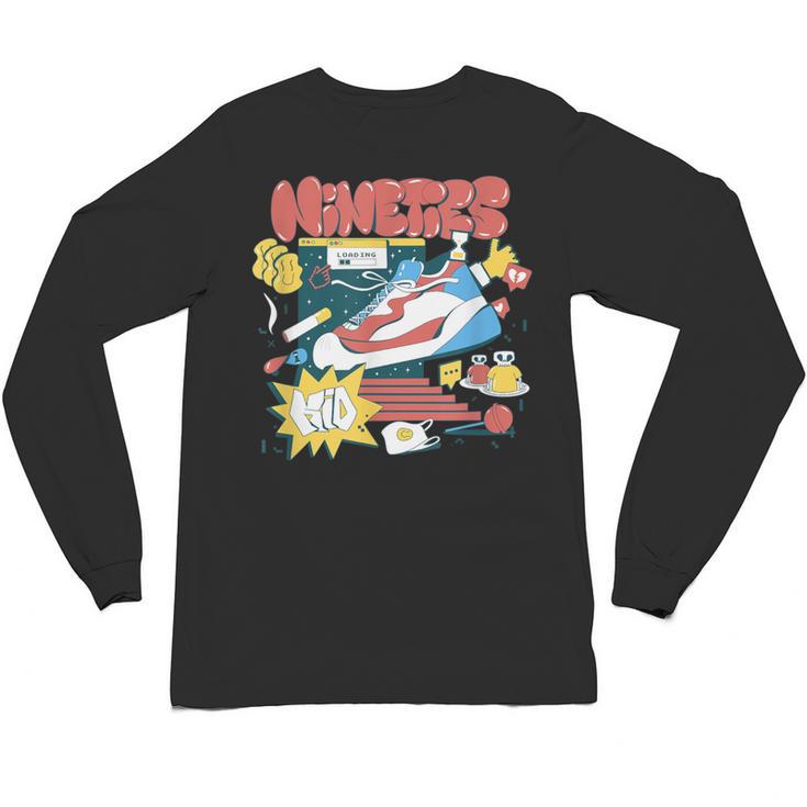 Nostalgia Gen X 90s Nineties Things Unisex Long Sleeve T-Shirt