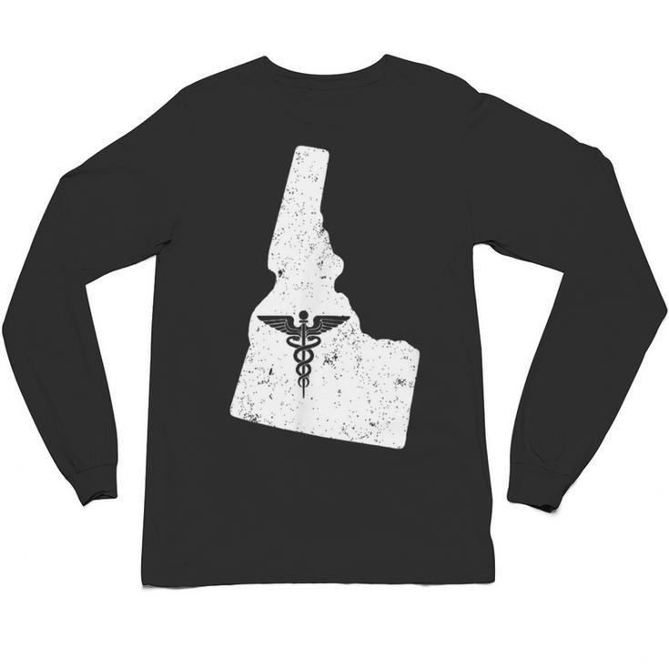 ON Nurse T Shirt Nurse Graduation Idaho Unisex Long Sleeve T-Shirt