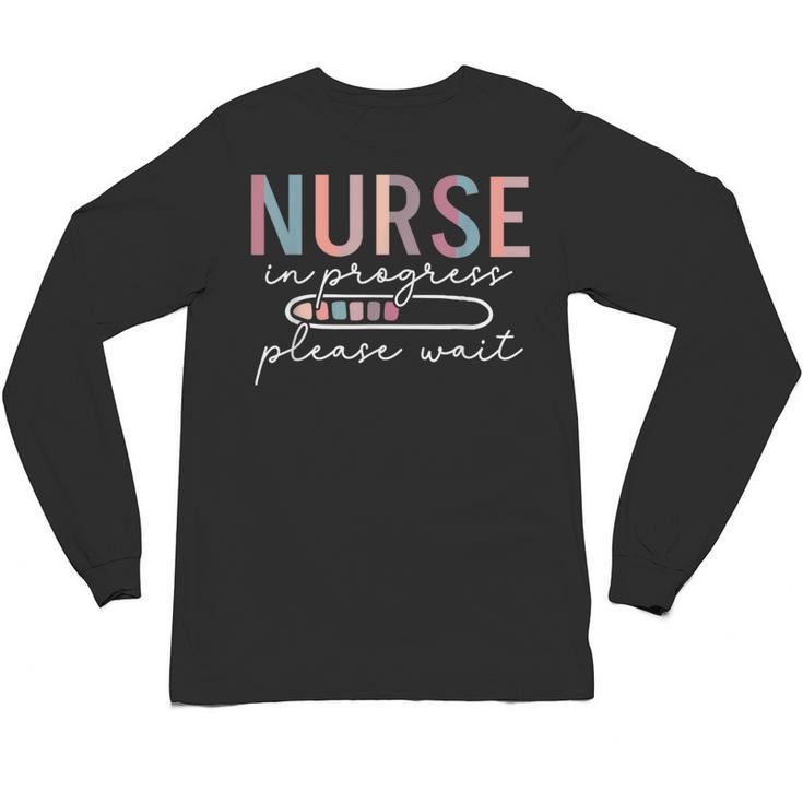 Nursing Student Nurse Appreciation Modern Classic Lace Embellished Nurse Graduation Female -Adults Small Unisex Long Sleeve T-Shirt