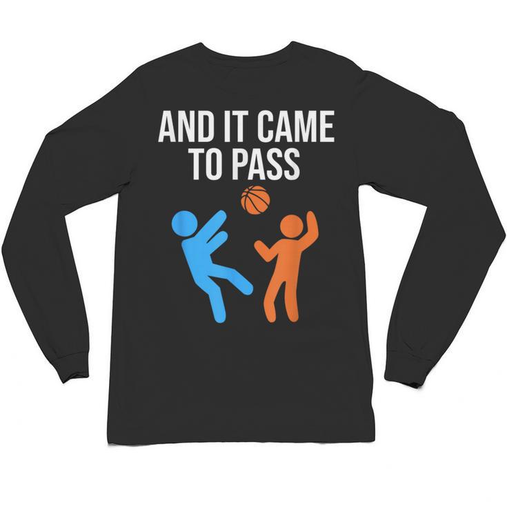 And It Came To Pass Book Of Mormon LDS Missionary Unisex Long Sleeve T-Shirt
