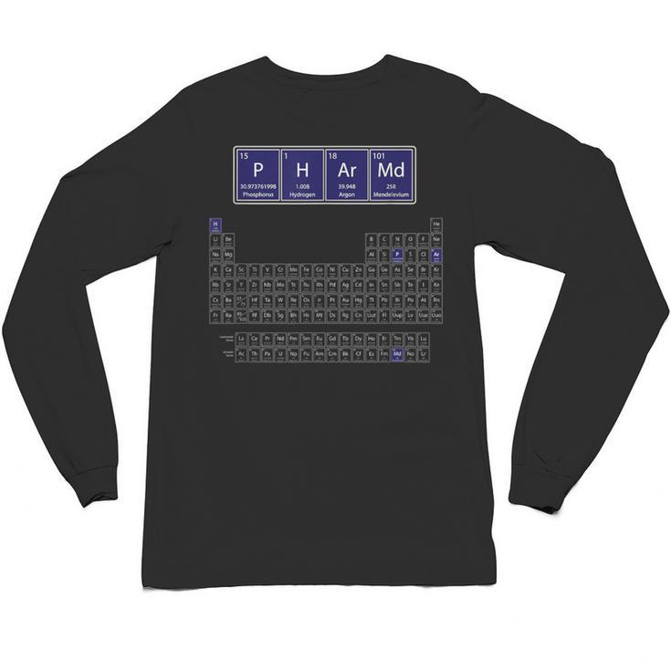 PharmD Pharmacy School Graduation Unisex Long Sleeve T-Shirt