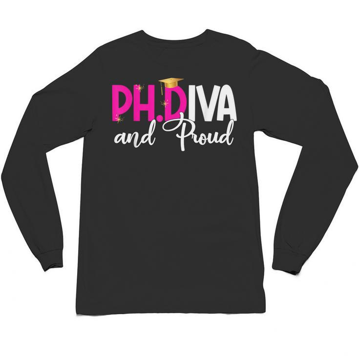 PhDiva Graduation Doctorate Student Graduate Unisex Long Sleeve T-Shirt