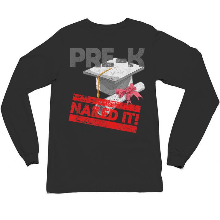 Pre-K Graduation Shirt Preschool Graduation T Shirt Unisex Long Sleeve T-Shirt