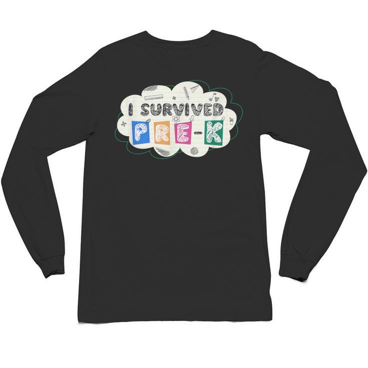 Pre School Graduation Shirts Graduate Grad Pre-K PreK Unisex Long Sleeve T-Shirt
