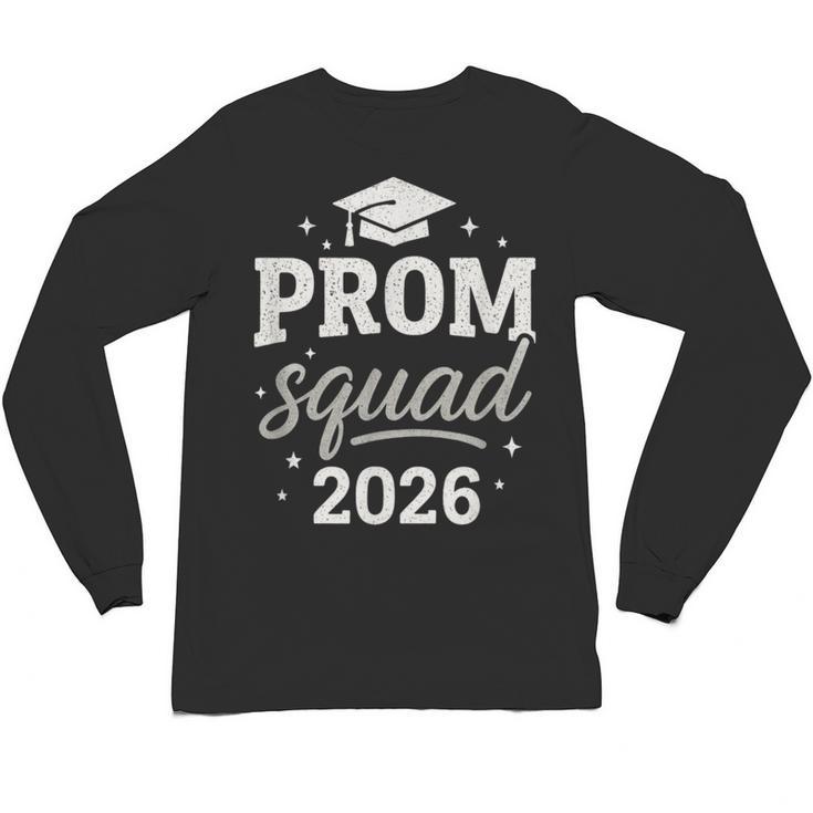 Prom Squad 2026 Graduation Friends Unisex Long Sleeve T-Shirt