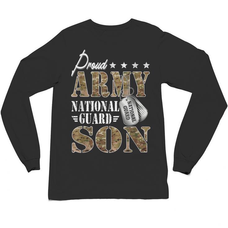 Proud Army National Guard Son National Guard Graduation Unisex Long Sleeve T-Shirt