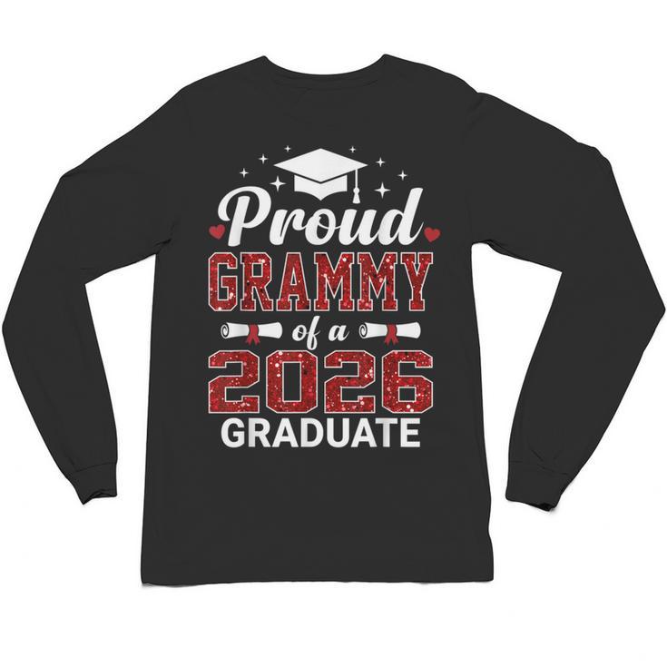 Proud Grammy Of A 2026 Graduate Class Of Graduation Unisex Long Sleeve T-Shirt