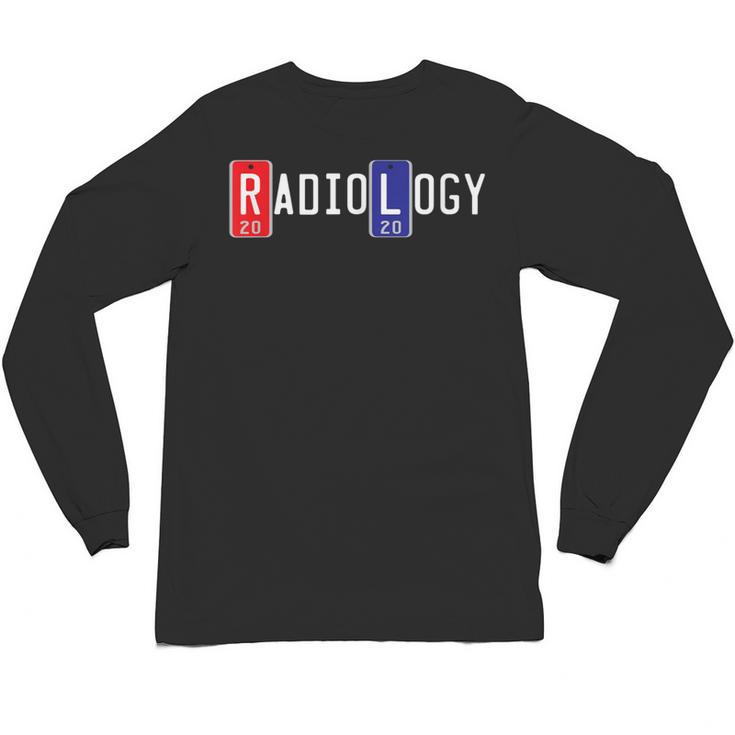 Radiology Tech X-Ray Markers 2020 Graduation Unisex Long Sleeve T-Shirt