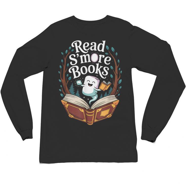 Read S'More Books Camping Outdoors Travel Campfire Unisex Long Sleeve T-Shirt
