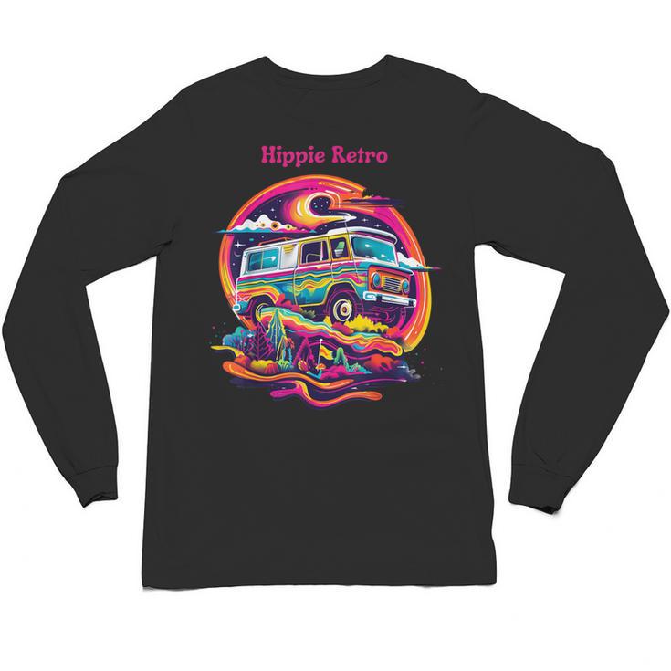 Retro Graphic Print With a Touch Of Nostalgia Unisex Long Sleeve T-Shirt