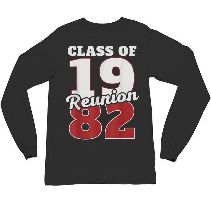 Reunion 1982 Class Of 1982 Reunion 82 Graduation 1982 Unisex Long Sleeve T-Shirt
