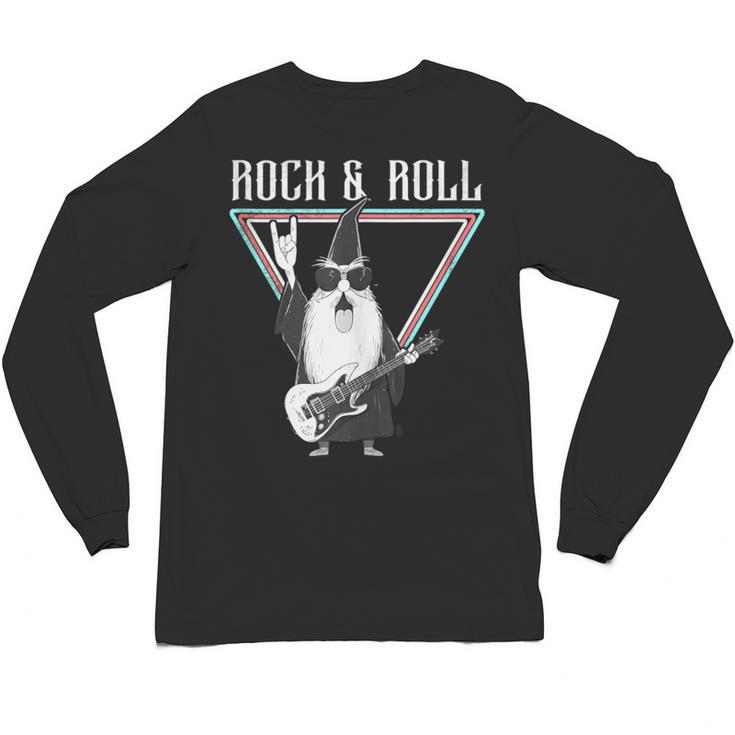 Rock & Roll Wizard Music Nostalgia Unisex Long Sleeve T-Shirt