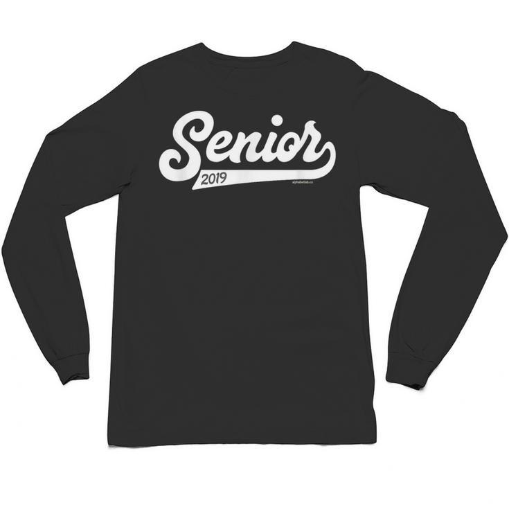 Senior 2019 Class Of 2019 Graduation For Her Him Unisex Long Sleeve T-Shirt