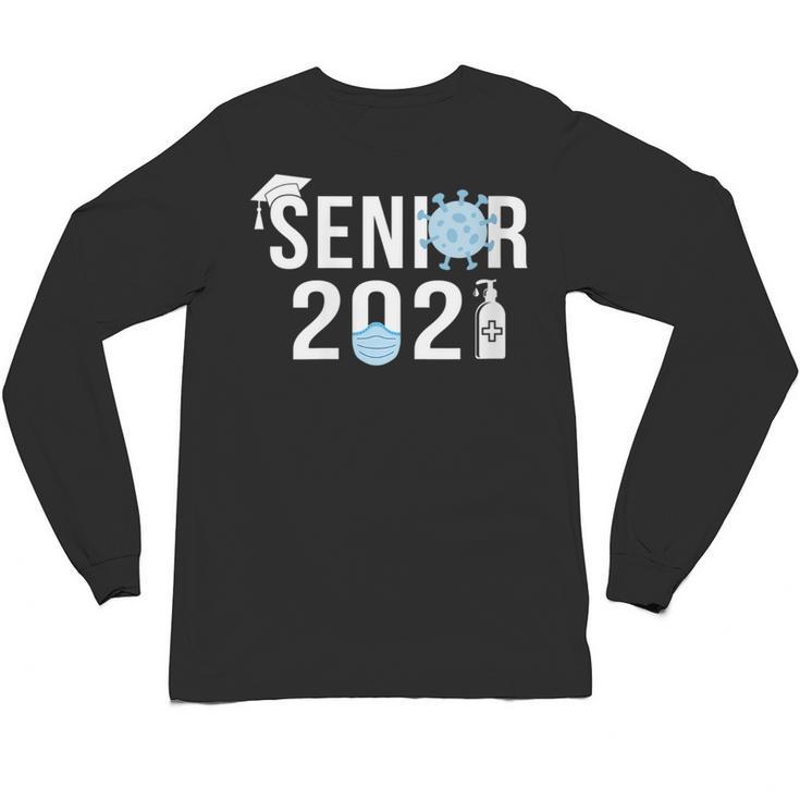 Senior 2021 Grad Shirt 2021 Graduation Unisex Long Sleeve T-Shirt