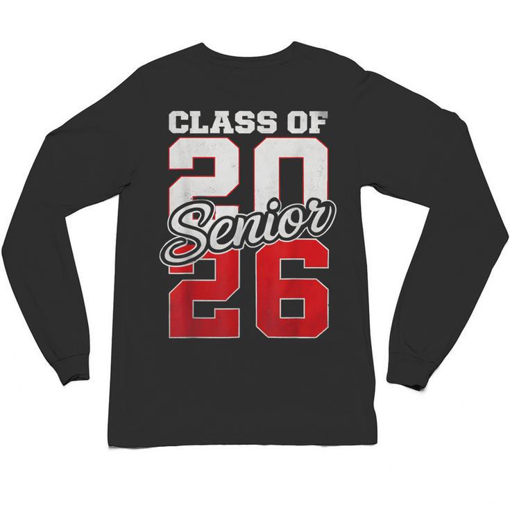 Senior 2026 Class Of 2026 Graduation 2026 Senior 26 Graduate Unisex Long Sleeve T-Shirt