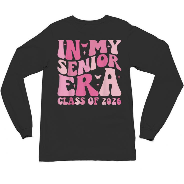 In My Senior Era Class Of 2026 Retro Senior 2026 Graduation Unisex Long Sleeve T-Shirt