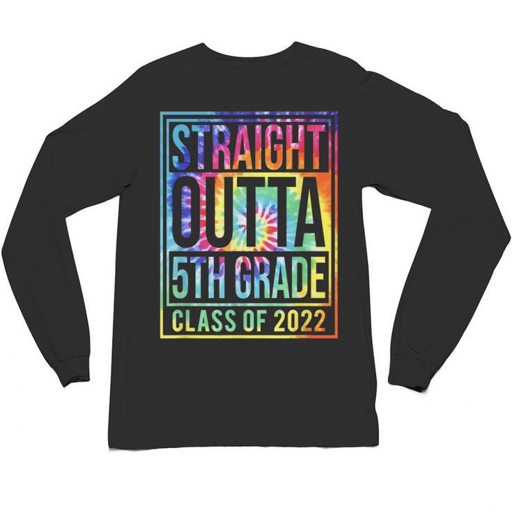 Straight Outta 5th Grade Class Of 2022 School Graduation Unisex Long Sleeve T-Shirt