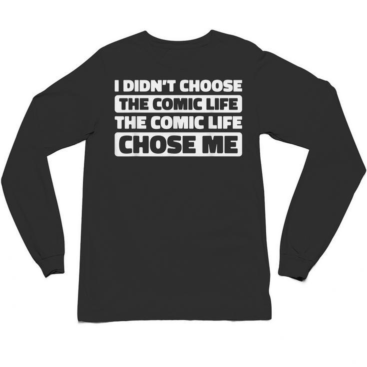 Superheroes Art Graphic Novels Comic Books Unisex Long Sleeve T-Shirt