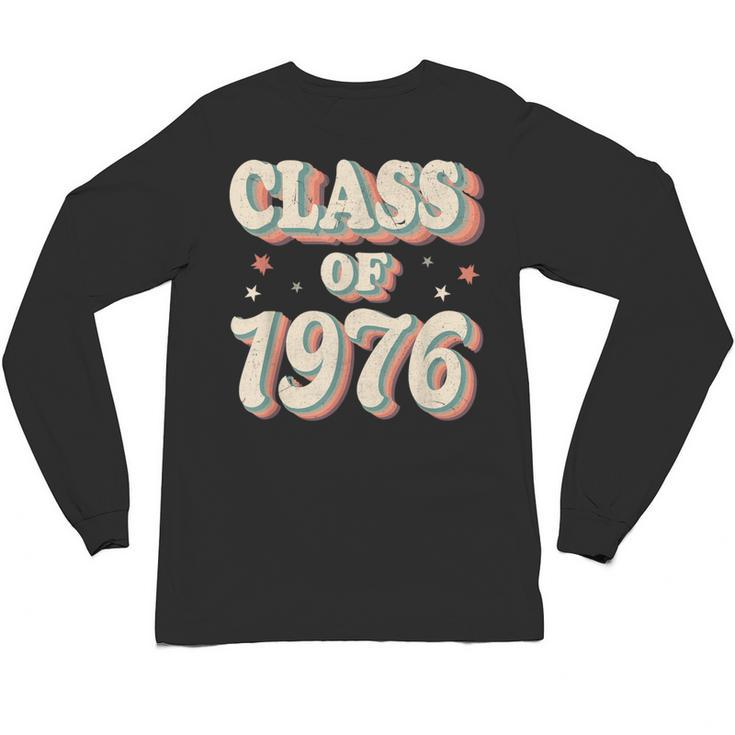 Vintage Class Of 1976 76 High School Graduation Unisex Long Sleeve T-Shirt