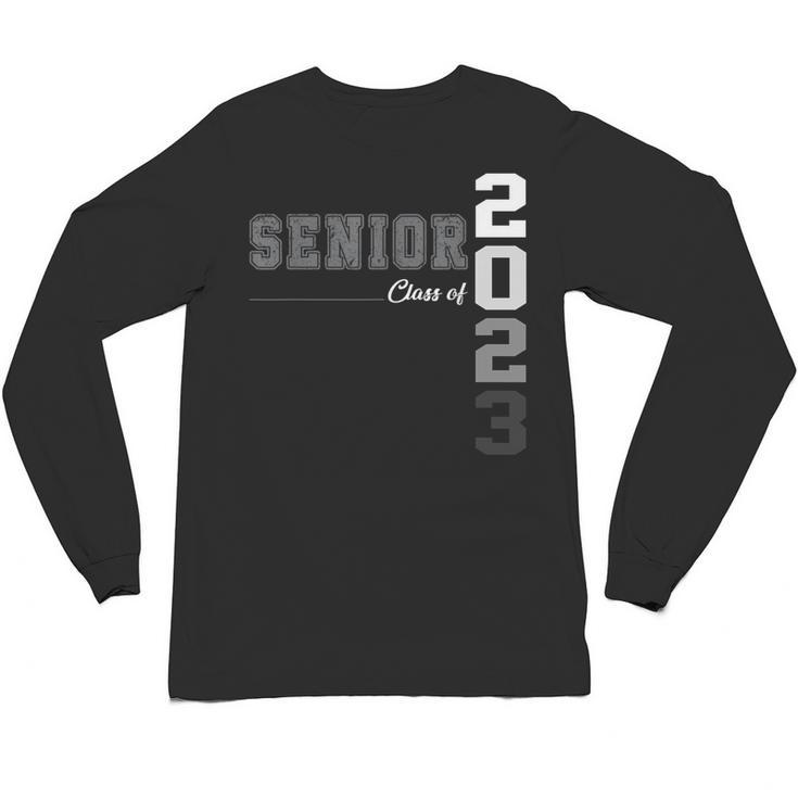 Vintage Senior Class Of 2023 Senior Graduation 2023 Unisex Long Sleeve T-Shirt