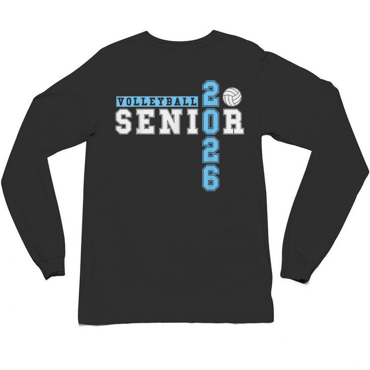 Volleyball Senior Night Volleyball Senior 2026 Graduation 39 Unisex Long Sleeve T-Shirt