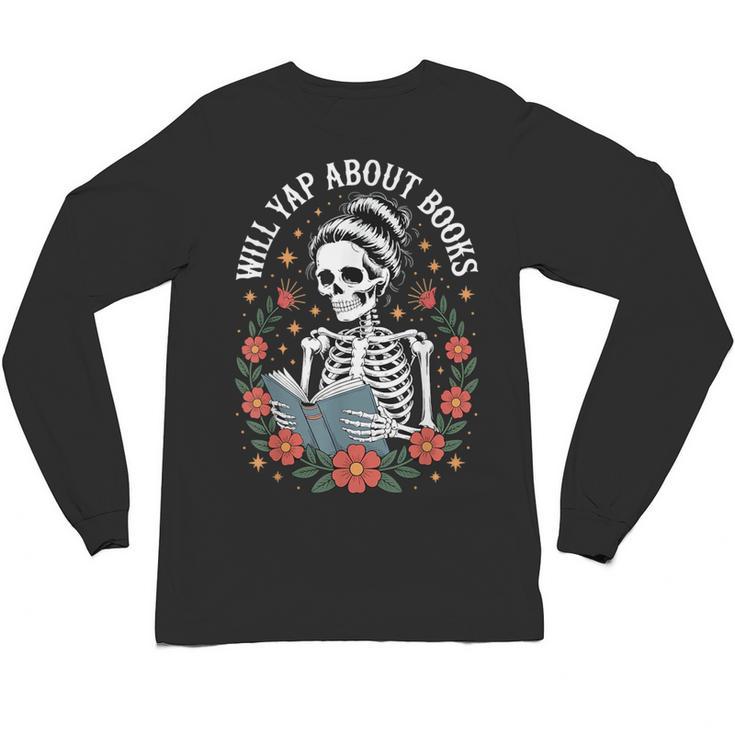 Will Yap About Books Unisex Long Sleeve T-Shirt