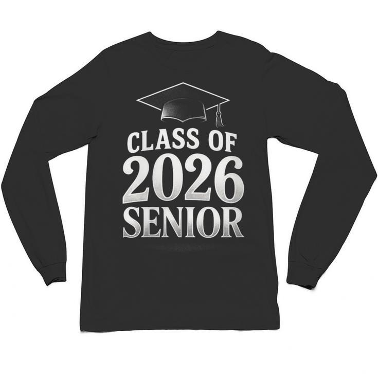 Women's Class Of 2026 Senior Graduation School College Unisex Long Sleeve T-Shirt