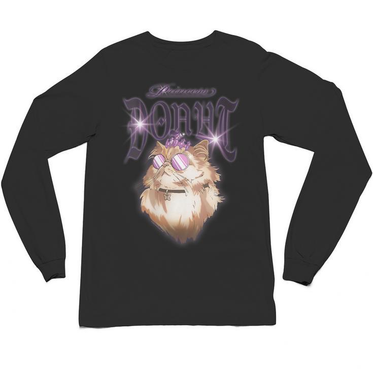 Women's Dungeon Crawler Carl Airbrushed Princess Donut Series Book Unisex Long Sleeve T-Shirt