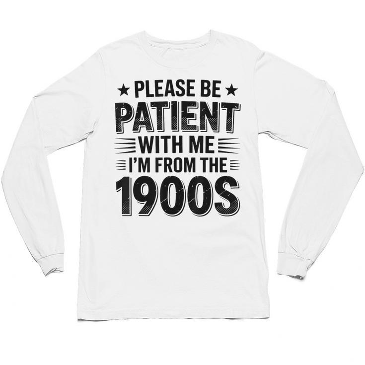 1900s Generation – Nostalgia Graphic Unisex Long Sleeve T-Shirt
