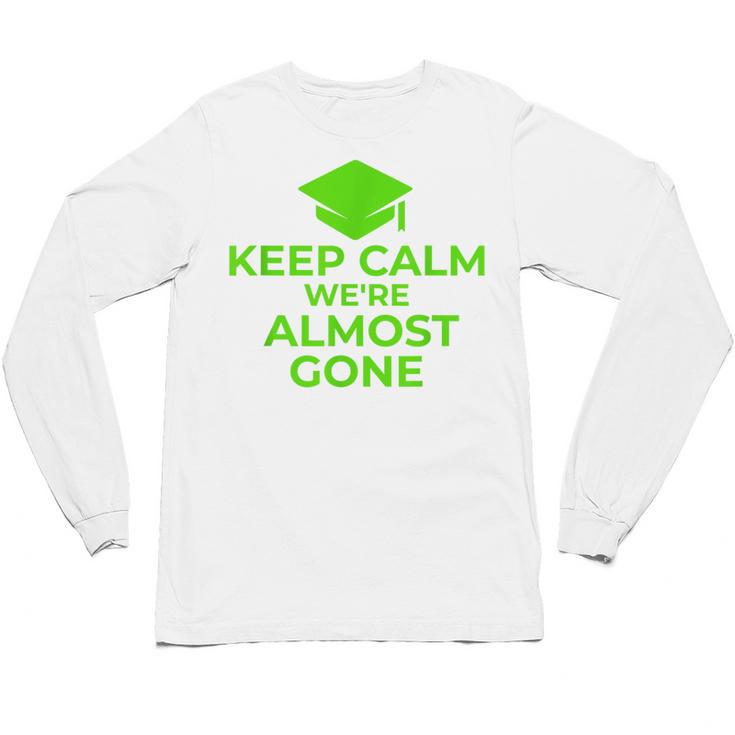 2018 Graduation  Red Green High School Color Unisex Long Sleeve T-Shirt
