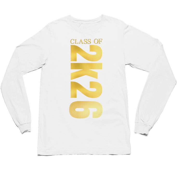 2K26 Class Of 2026 Graduation College Senior Back To School Premium Tri-Blend Unisex Long Sleeve T-Shirt