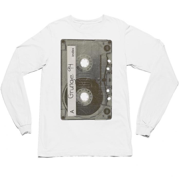 90s MUSIC NOSTALGIA GRAPHIC Unisex Long Sleeve T-Shirt