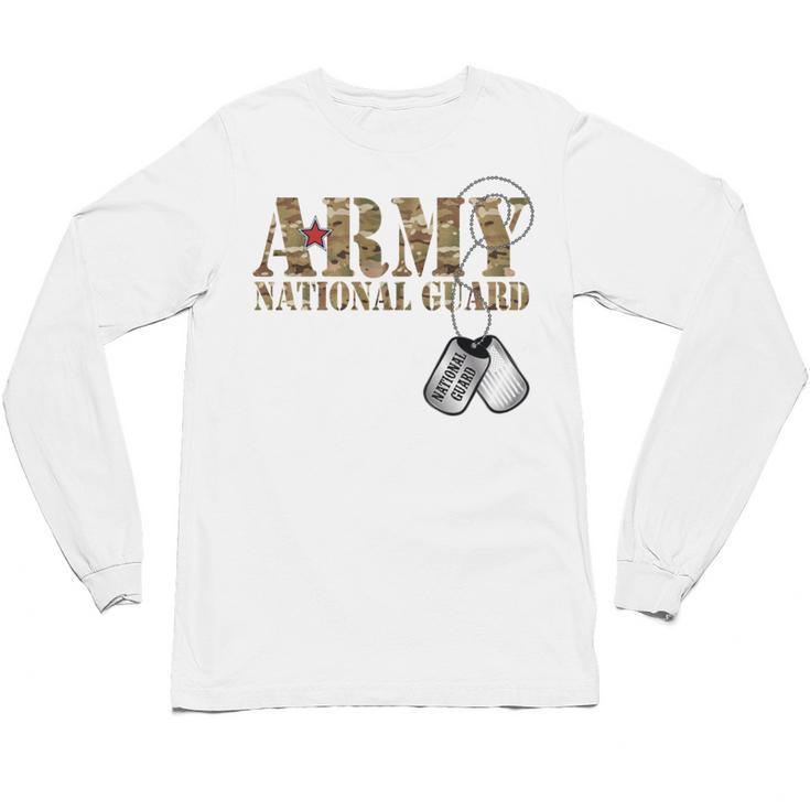 Army National Guard Mom Army National Guard Graduation Mom Unisex Long Sleeve T-Shirt