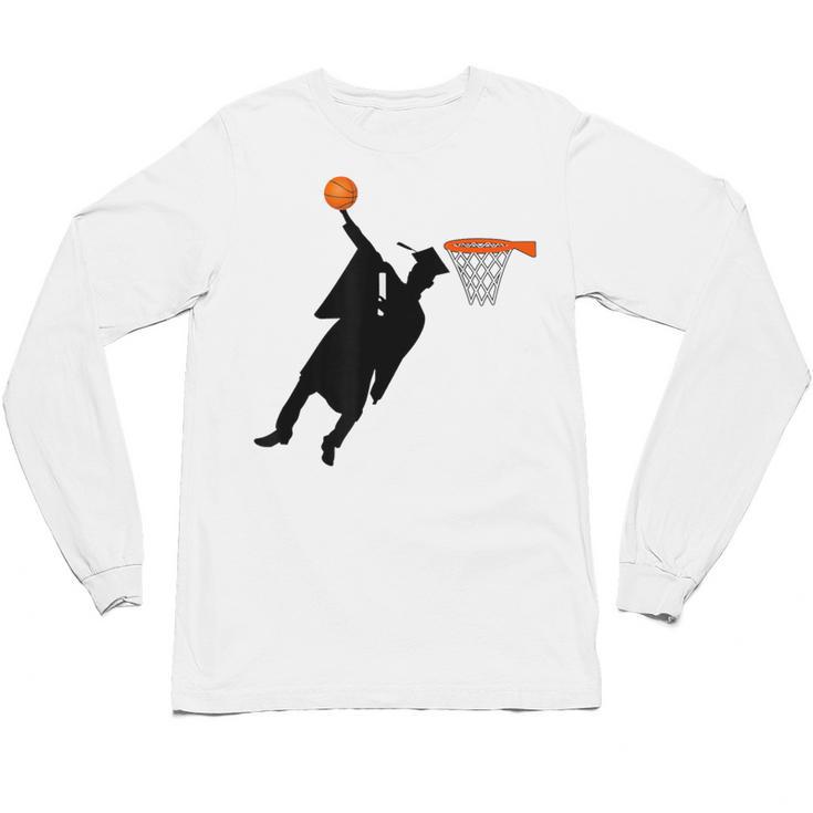 Basketball Slam Dunk Elementary Graduation 2025 6th Grade Unisex Long Sleeve T-Shirt