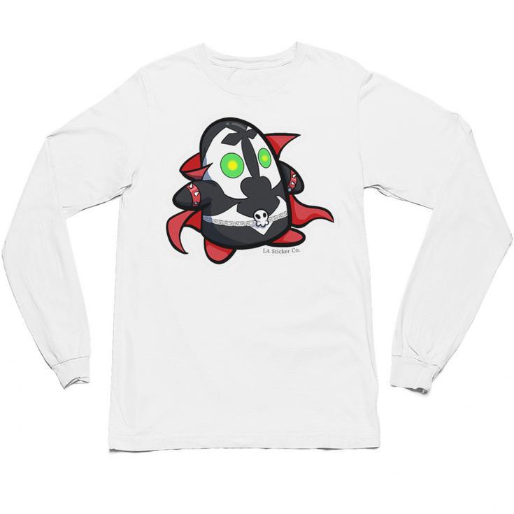 BODO Spawn Character Comic Book Shirt Premium Tri-Blend Unisex Long Sleeve T-Shirt