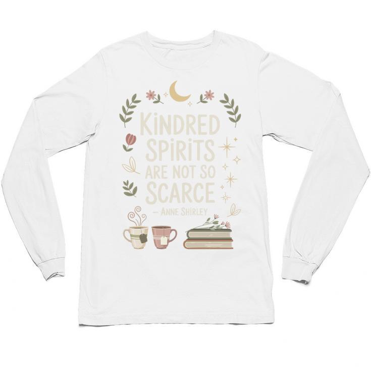 Book Lover Friend Quote Anne Premium Tri-Blend Unisex Long Sleeve T-Shirt
