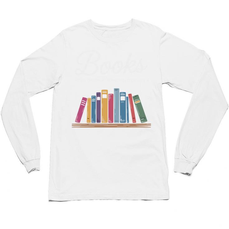 Books The Original Handheld Device Book Lovers Unisex Long Sleeve T-Shirt