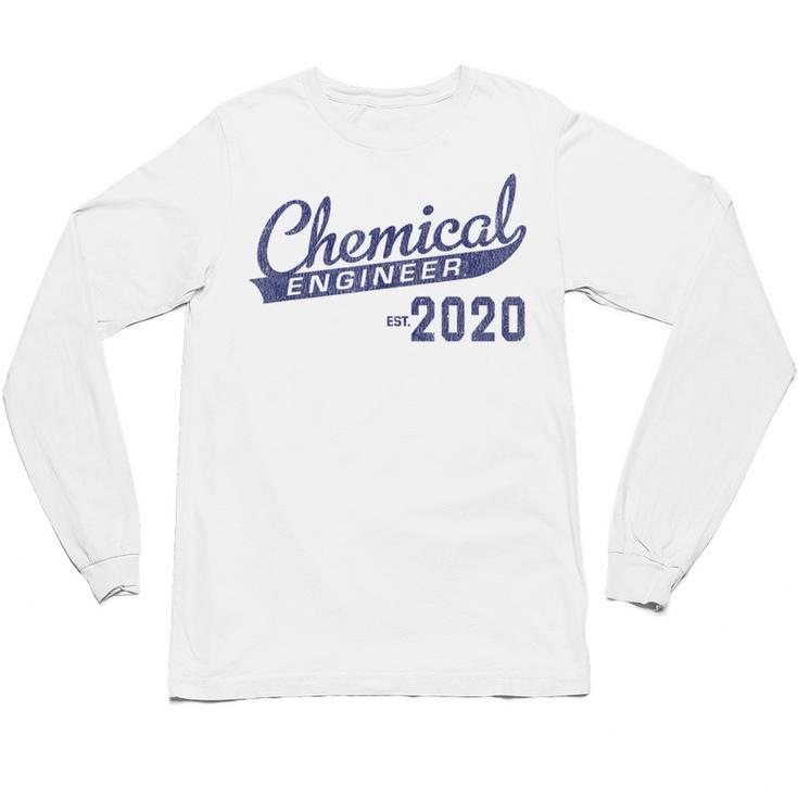 Chemical Engineer 2020 Graduation Engineering Unisex Long Sleeve T-Shirt