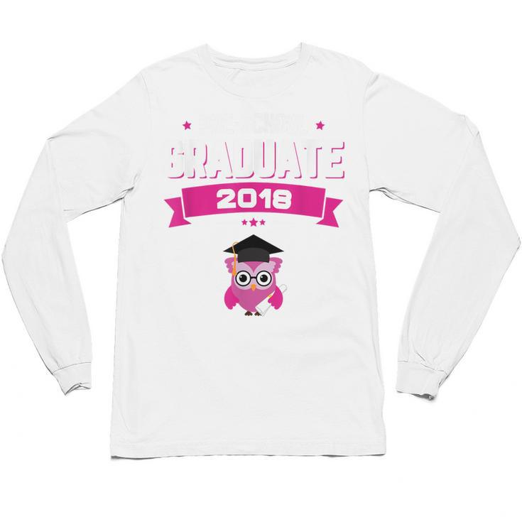 Class Of 2018 Preschool Graduation Girls Pre K Unisex Long Sleeve T-Shirt