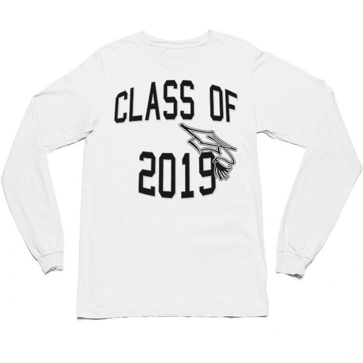 Class Of 2019-High School College University GRADUATION Unisex Long Sleeve T-Shirt