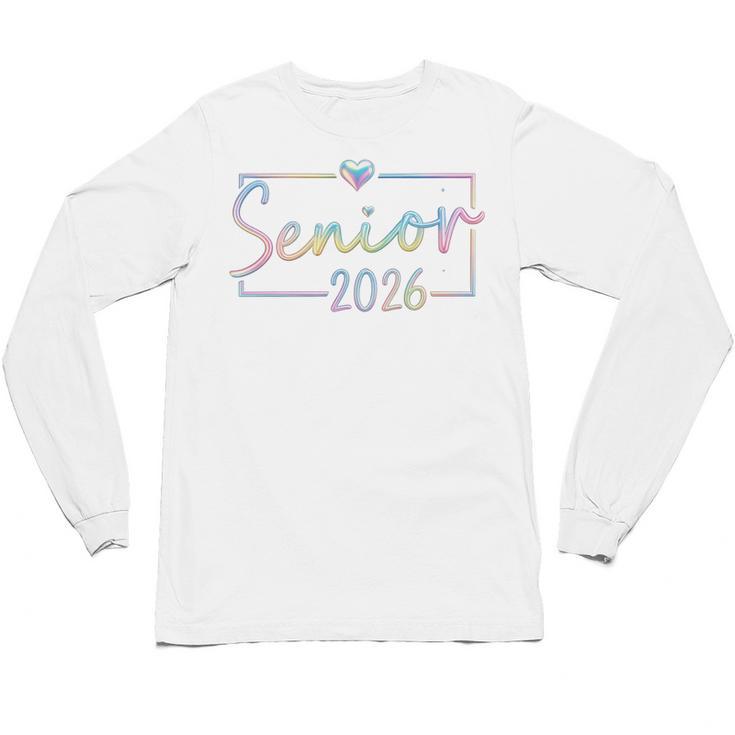 Class Of 2026 Senior-2026 Back To School Graduation-2026 Premium Tri-Blend Unisex Long Sleeve T-Shirt