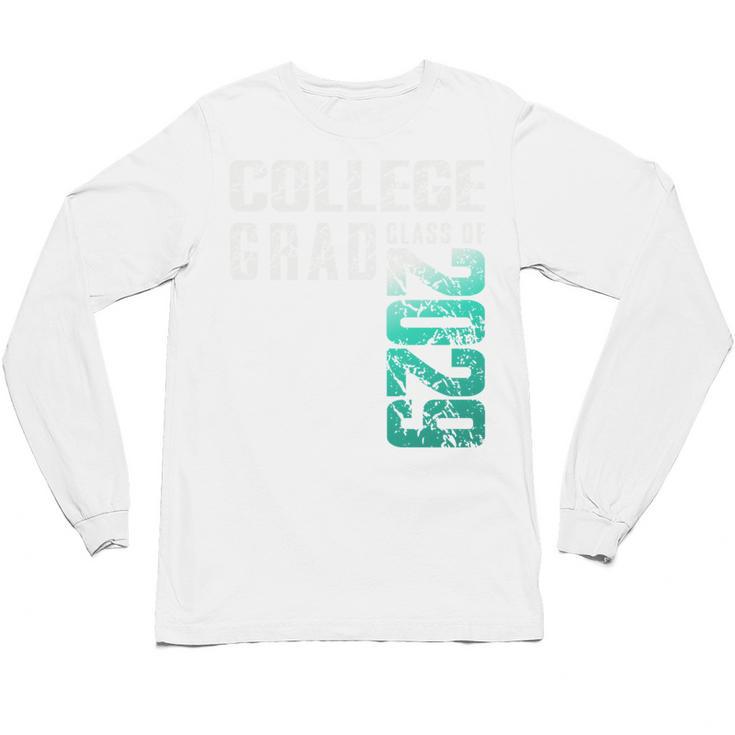 College Grad Class Of 2029 Graduation Unisex Long Sleeve T-Shirt