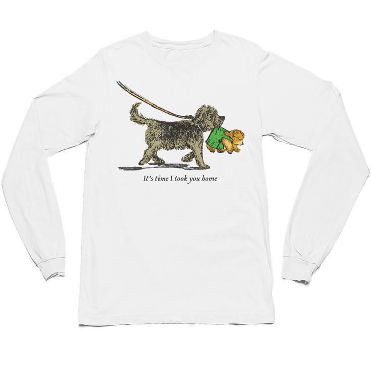 Corduroy Time I Took You Home Teddy Bear Children's Book Unisex Long Sleeve T-Shirt